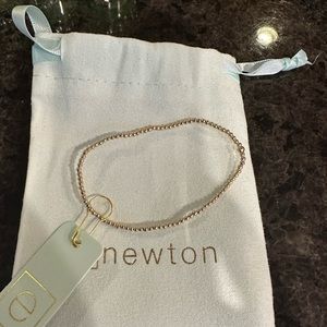 enewton classic gold 2mm bead bracelet